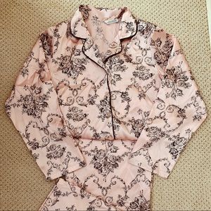 Gilligan & O’Malley Toile PJ Set